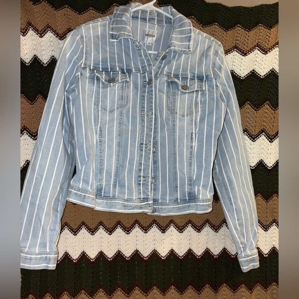 Kensie Jeans Girls Denim Jacket| Size Small